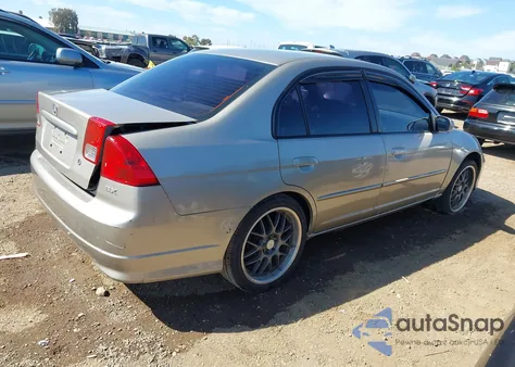 2004 Honda Civic Ex z USA, uszkodzony, nr VIN 2HGES26854H595472